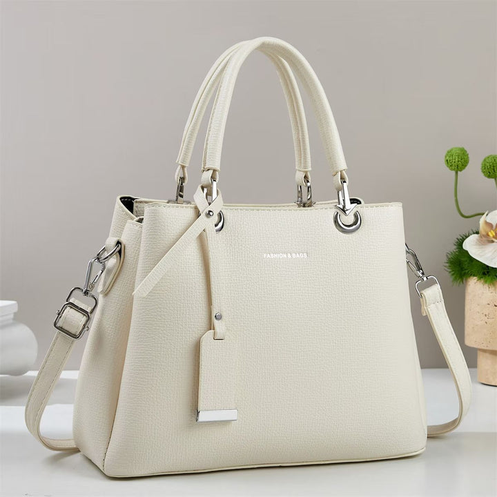 Damen elegante Handtasche mit strukturierten Akzenten Nord Taschen