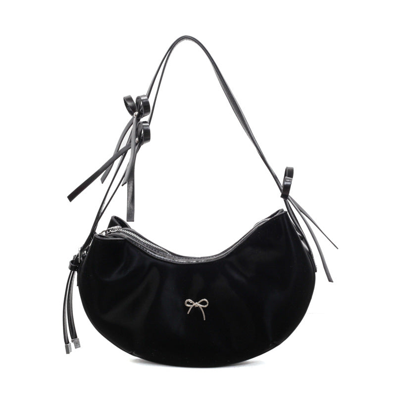 Damen elegante Umhängetasche mit modischen Schleifendetails Nord Taschen