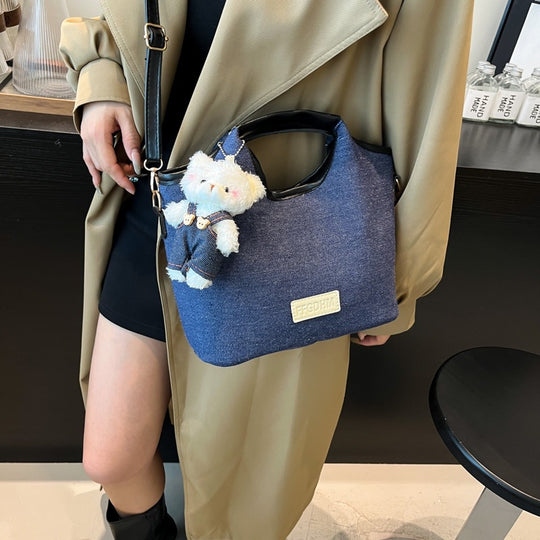 Damen modische Handtasche mit niedlichem Dekor Nord Taschen