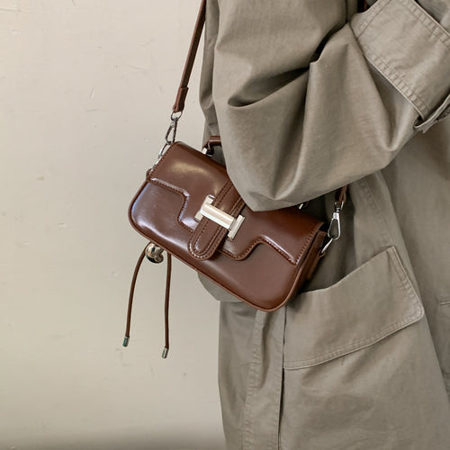 Damen Handtasche aus hochwertigem Kunstleder mit abnehmbarem Schulterriemen Nord Taschen