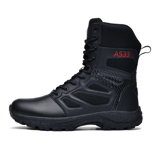 Damen Hochwertige Tactical-Stiefel mit rutschfester Profilsohle und atmungsaktiver Mesh-Verstärkung Nord Taschen