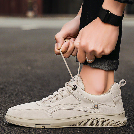 Herren Sneakers mit weichem Wildleder und atmungsaktiven Einsätzen Nord Taschen