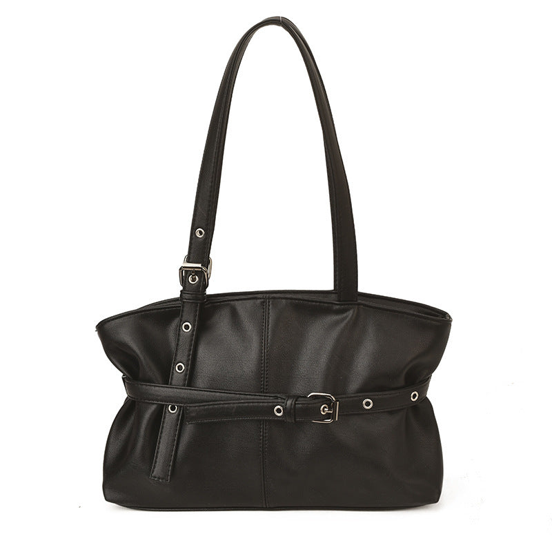 Damen elegante Hobo-Tasche mit schickem Gürtelakzent Nord Taschen