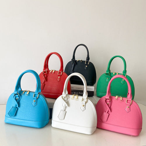 Damen elegante Handtasche mit strukturiertem Kunstleder und modischen Akzenten Nord Taschen