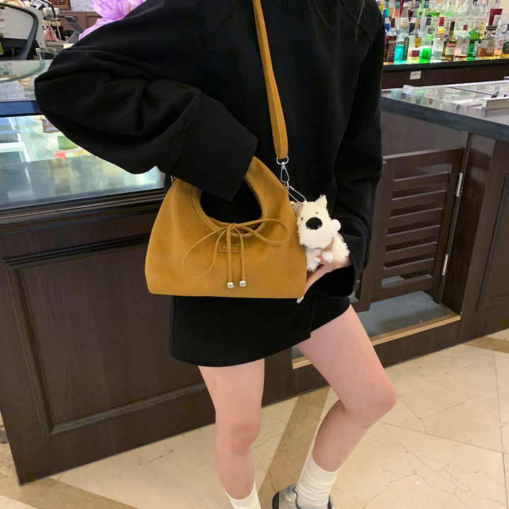 Damen Hobo-Tasche mit modernem Kordelzug und eleganten Akzenten Nord Taschen