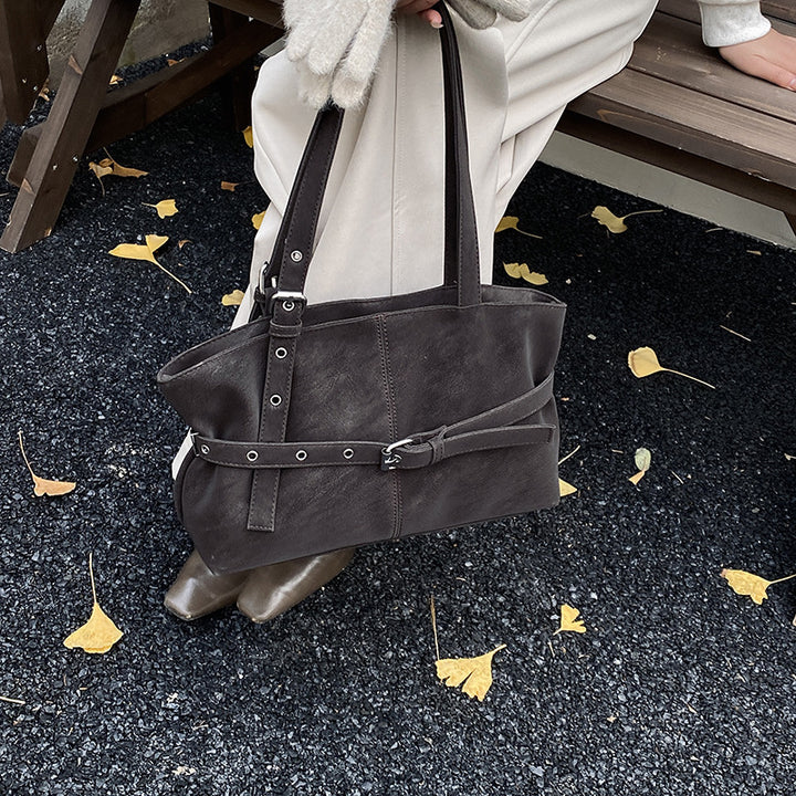Damen elegante Shopper Tasche mit abnehmbaren Riemen Nord Taschen