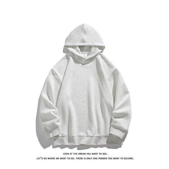 Herren Oversize-Kapuzenpullover mit Raglannähten und minimalistischem Streetwear-Design Nord Taschen