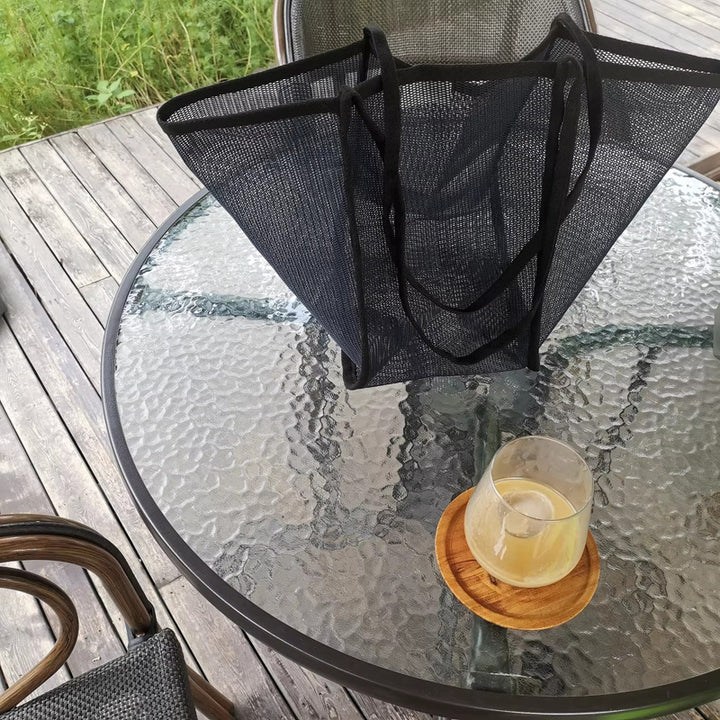 Damen Shopper-Tasche mit abnehmbarem Innenbeutel und eleganten Kunstlederakzenten Nord Taschen