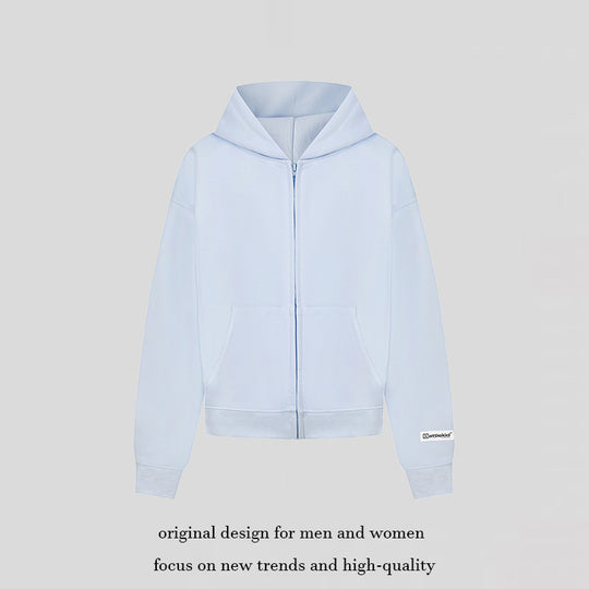 Damen Kapuzen‑Sweatjacke mit durchgehendem Reißverschluss, Kängurutasche und relaxed Fit Nord Taschen