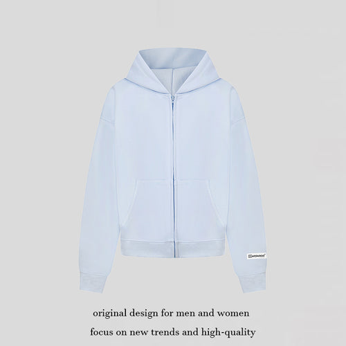 Damen Kapuzen‑Sweatjacke mit durchgehendem Reißverschluss, Kängurutasche und relaxed Fit Nord Taschen