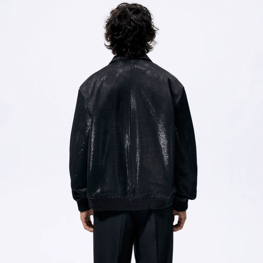 Herren Leichte Fieldjacke aus technischem Material mit aufgesetzten Pattentaschen und Stehkragen Nord Taschen