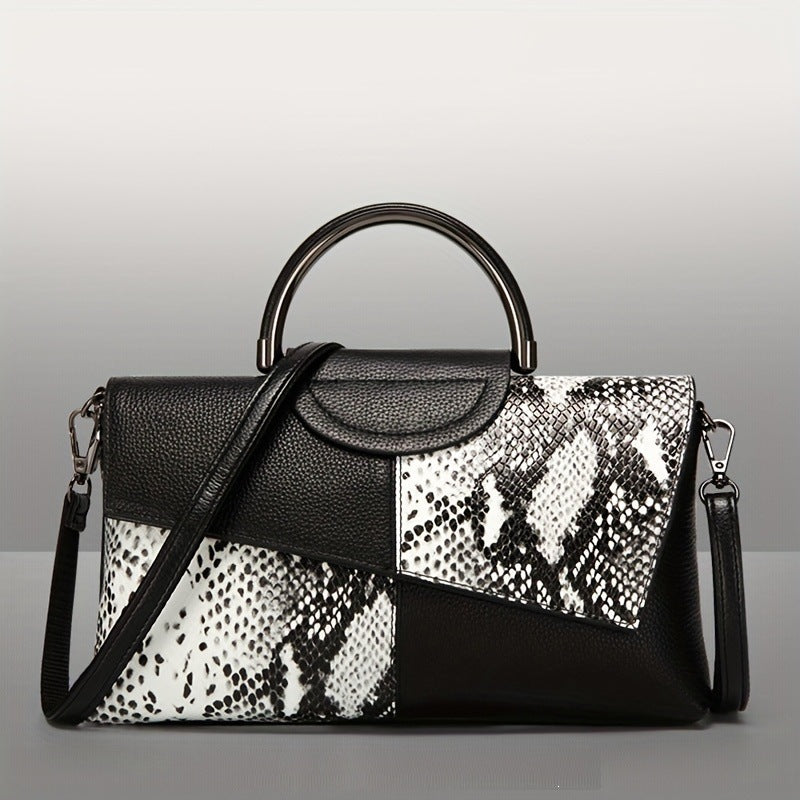 Damen elegante Handtasche aus Leder Nord Taschen