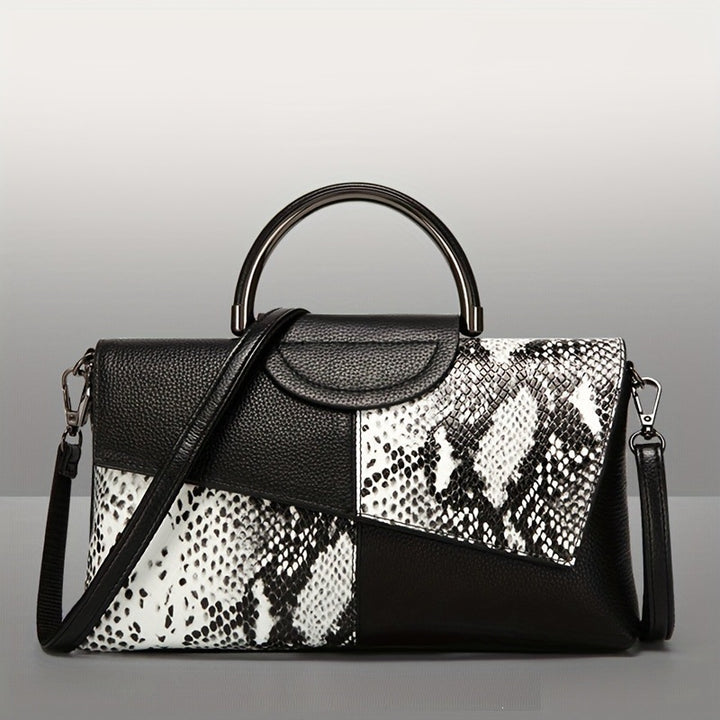 Damen elegante Handtasche aus Leder Nord Taschen