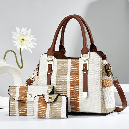 Damen vielseitige Handtasche mit modischen Accessoires Nord Taschen