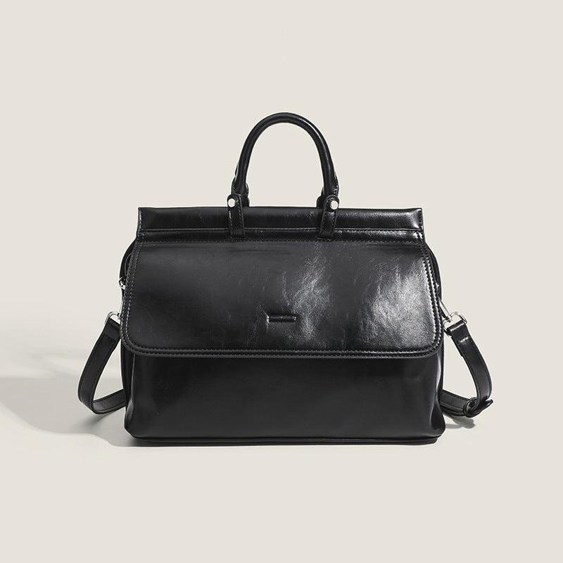 Damen Henkeltasche aus weichem Kunstleder mit abnehmbarem Schulterriemen Nord Taschen