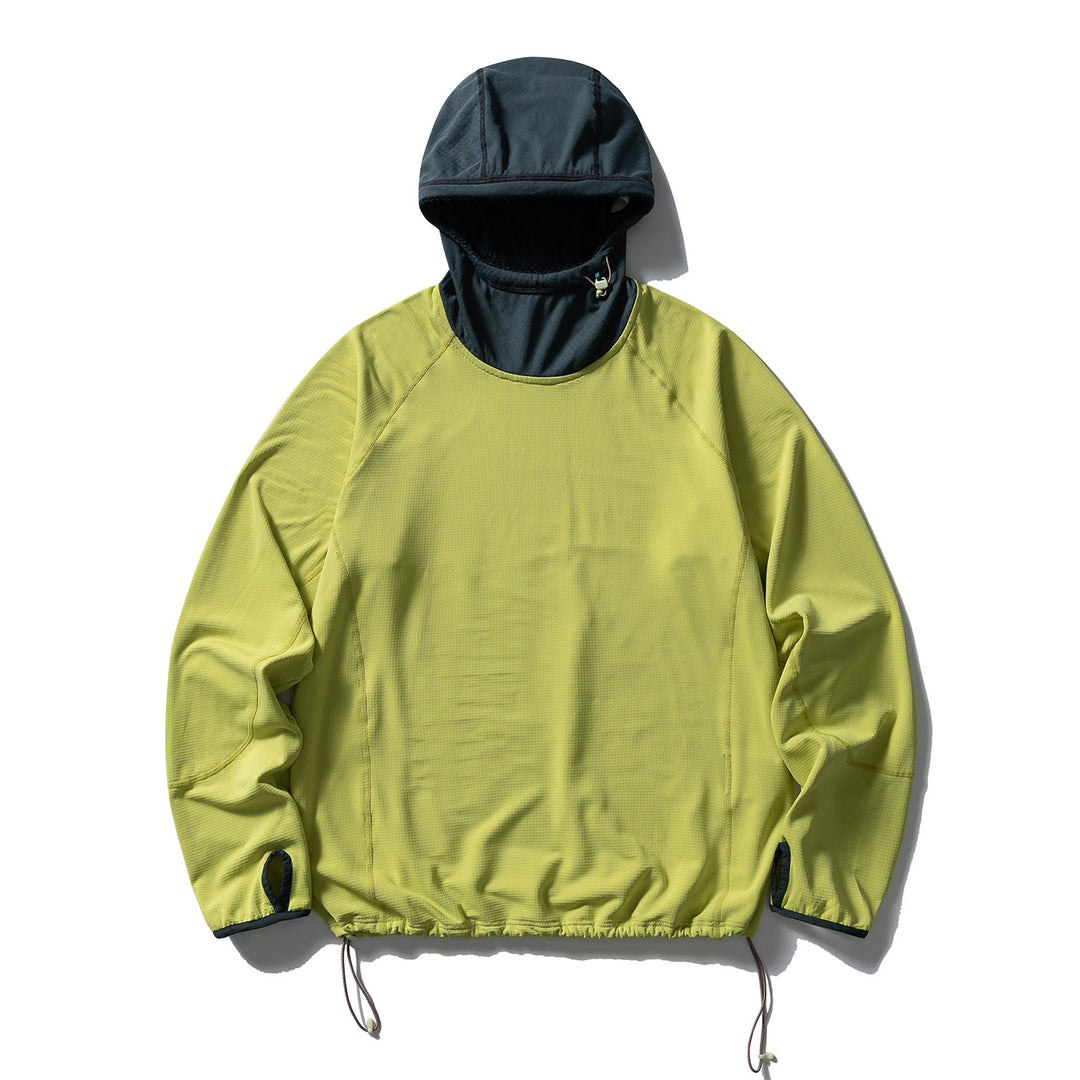 Unisex Technischer Kapuzenpullover mit verstellbarem Saum, isolierter Innenkapuze und Daumenöffnungen Nord Taschen