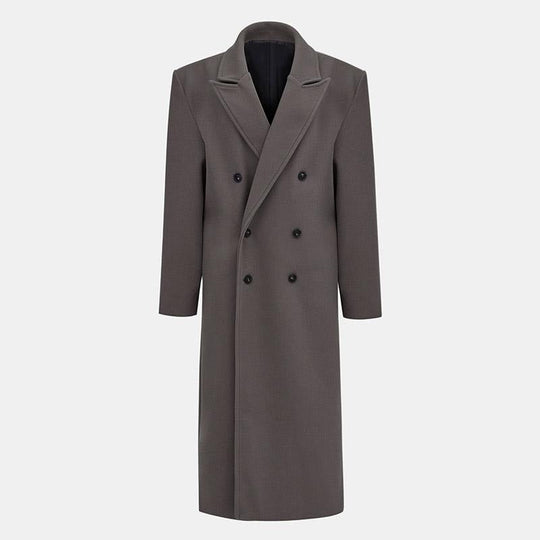 Herren Lange Elegante Doppelreiher