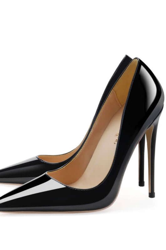 Bis Zu 12cm Spitzes Stiletto High Heel Schuhe