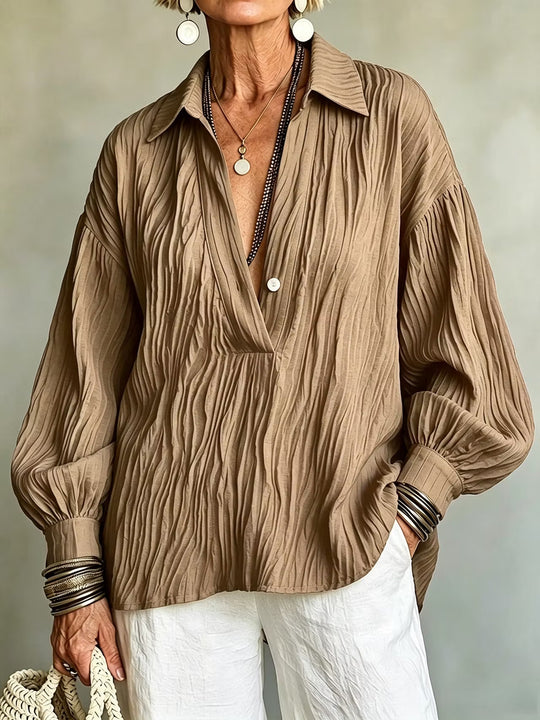 Damen Elegante und trendige Bluse Nord Taschen