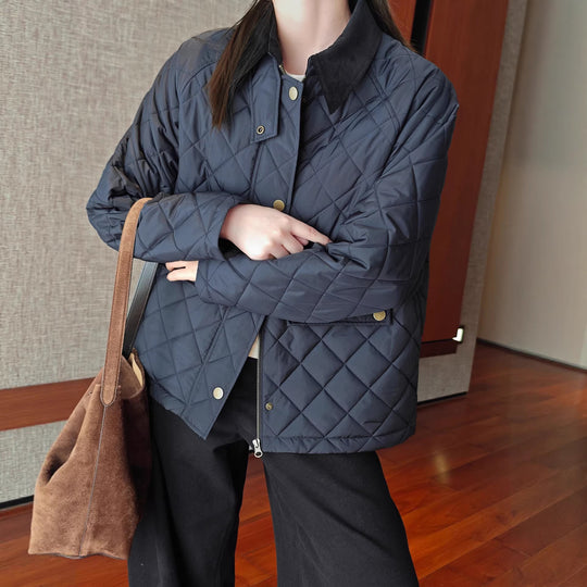 Damen Steppjacke mit hochgeschlossenem Kragen Nord Taschen