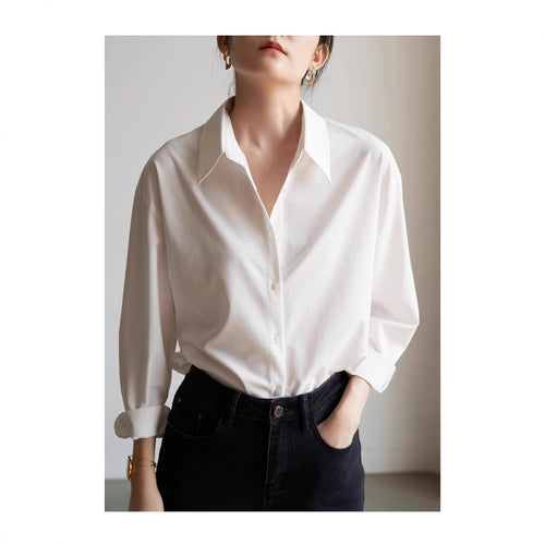 Damen Schicke und lässige Bluse mit oversized Schnitt Nord Taschen