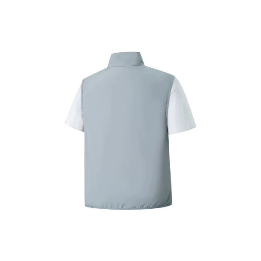 Herren Leichte Softshell-Utility-Weste mit Stehkragen, wasserabweisender Außenlage und Reißverschlusstaschen Nord Taschen
