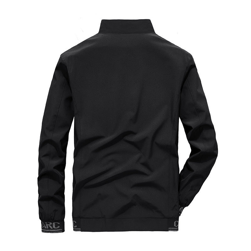 Herren Softshell-Trainingsjacke mit Fleece-Innenfutter, reflektierenden Einsätzen und winddichter Membran Nord Taschen