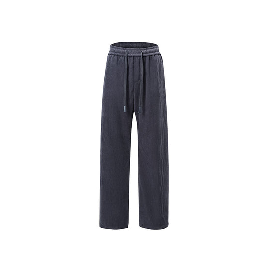 Damen Breit geschnittene Cordhose mit Tunnelzugbund und nachhaltigem Baumwollmix Nord Taschen