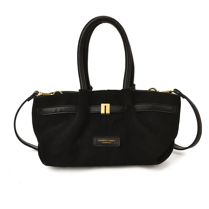 Damen trendige Hobo-Bag aus hochwertigem Wildleder Nord Taschen