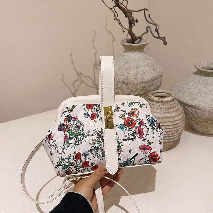 Damen Blumenmuster Handtasche Nord Taschen