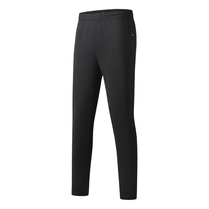 Herren Slim-Fit Sportive Jogginghose mit elastischem Bund und Reißverschlusstaschen Nord Taschen