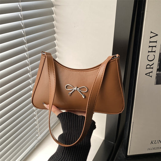 Damen Umhängetasche mit elegantem Schleifendetail Nord Taschen
