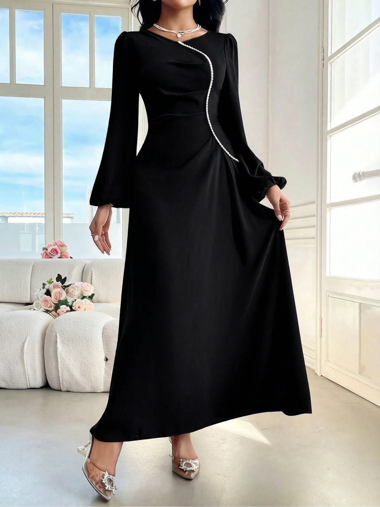 Damen Elegantes Maxikleid mit besonderem Ausschnitt Nord Taschen