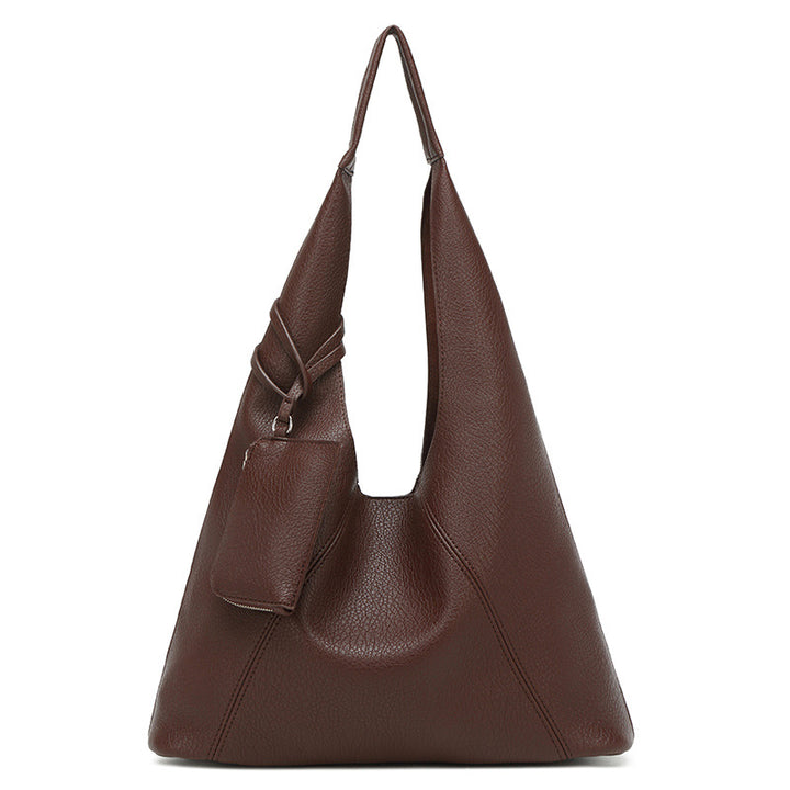 Damen Hobo-Tasche aus hochwertigem Kunstleder mit praktischen Außentaschen Nord Taschen