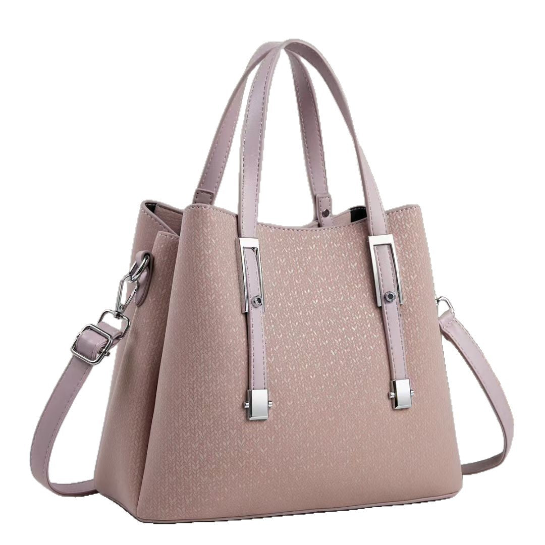 Damen Handtasche mit eleganter Struktur und abnehmbarem Schultergurt Nord Taschen