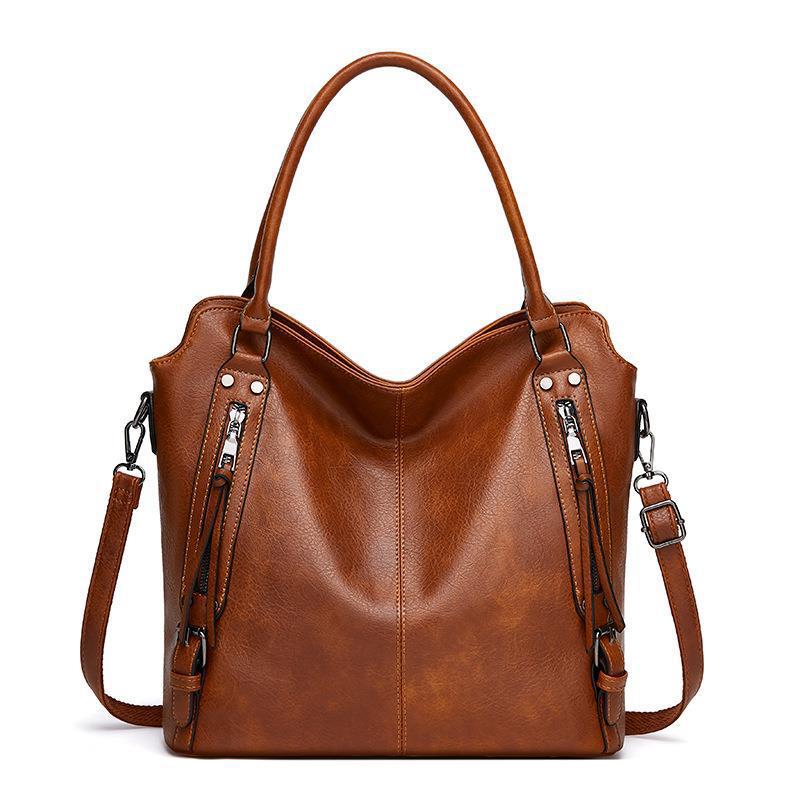 Damen Hobo-Tasche mit elegantem Reißverschlussdesign und praktischem Schultergurt Nord Taschen