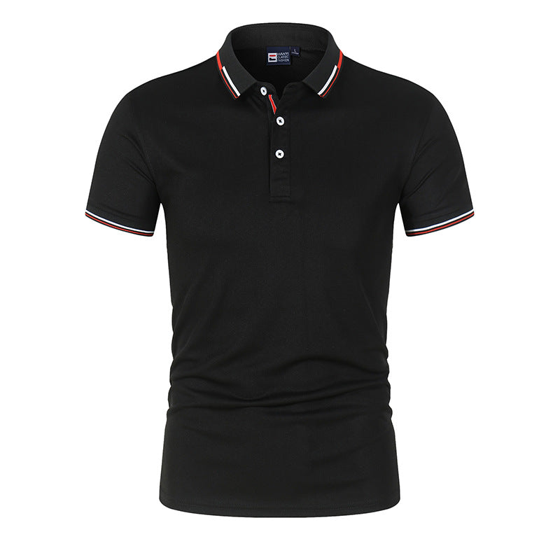 Einfarbiges Poloshirt