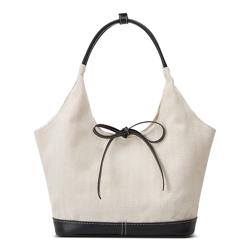 Damen Hobo-Tasche aus hochwertigem Material mit dekorativem Bindegürtel Nord Taschen