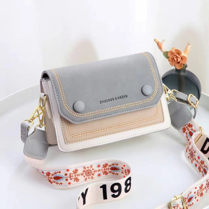 Damen modische Umhängetasche mit kreativen Farbdetails Nord Taschen