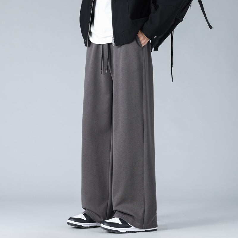 Herren Weite Oversize-Baggy-Loungehose mit Tunnelzugbund und fließender Jersey‑Qualität Nord Taschen