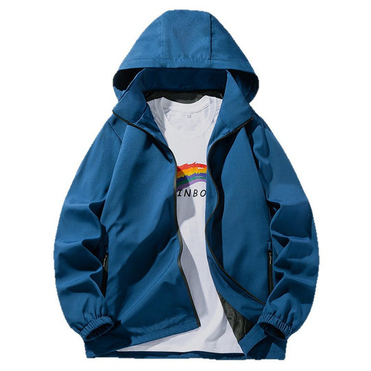 Unisex Minimalistische Softshell-Hoodie mit wasserabweisender Beschichtung, Kapuze & verdeckten Reißverschlusstaschen Nord Taschen