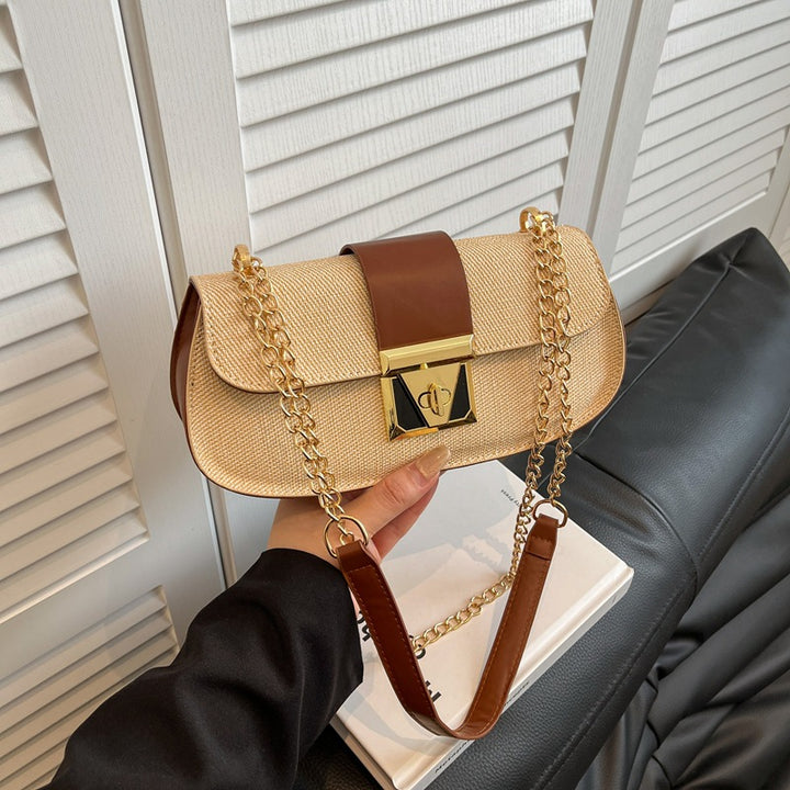 Damen elegante Umhängetasche mit verstellbarem Kettenriemen Nord Taschen