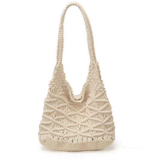 Damen Häkel Schultertasche Nord Taschen