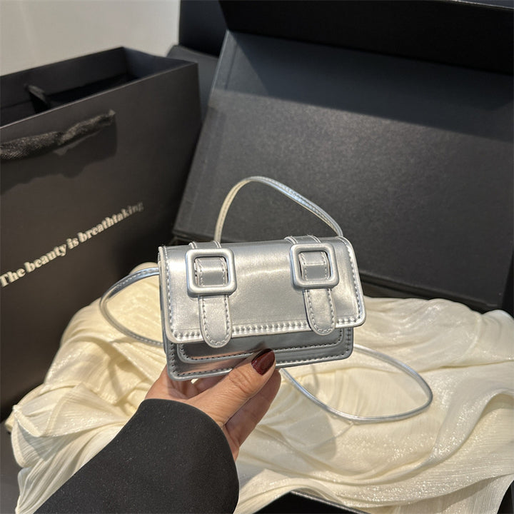 Damen klassische Mini-Umhängetasche mit elegantem Riemen Nord Taschen