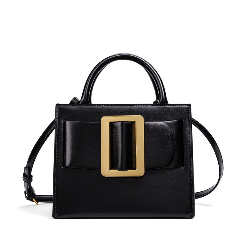 Damen Designer Handtasche mit markantem Schnallenverschluss Nord Taschen
