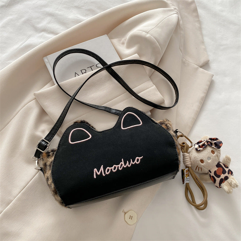 Damen Katzenohren Umhängetasche Nord Taschen