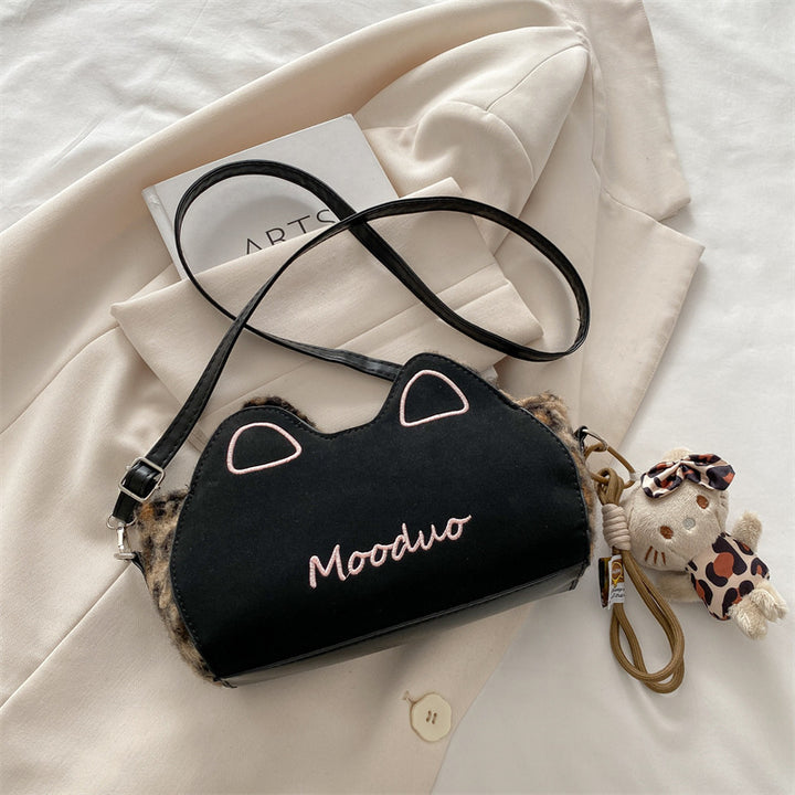 Damen Katzenohren Umhängetasche Nord Taschen