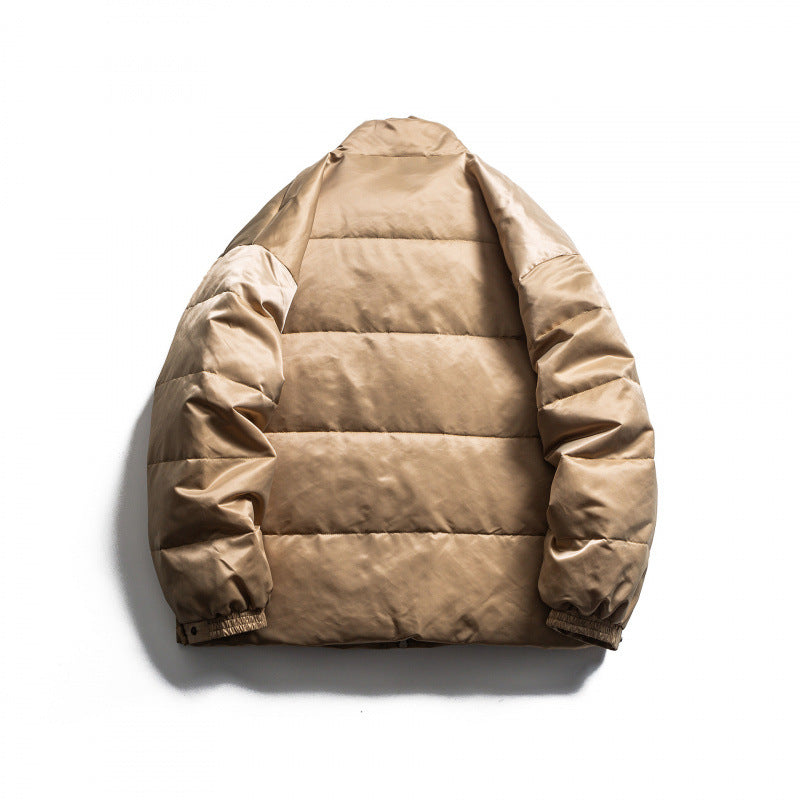Unisex Wattierte Fieldjacke im Boxy‑Cut mit Mehrfach‑Taschen und Stehkragen Nord Taschen