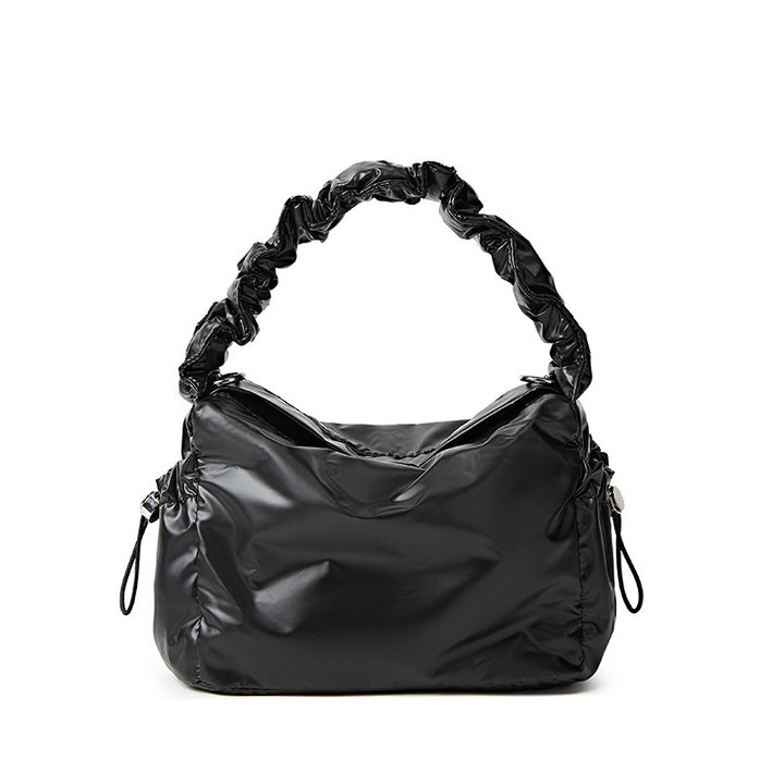 Damen Hobo-Tasche mit innovativem Faltendesign und geschmeidiger Oberfläche Nord Taschen