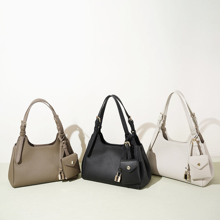 Damen elegantes Handtaschenset mit abnehmbarem Beutel Nord Taschen